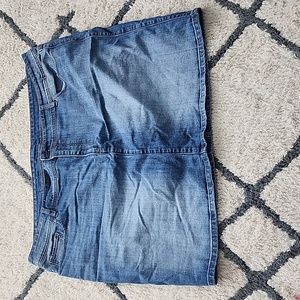 Womens plus size 26 old navy jeans skirt
